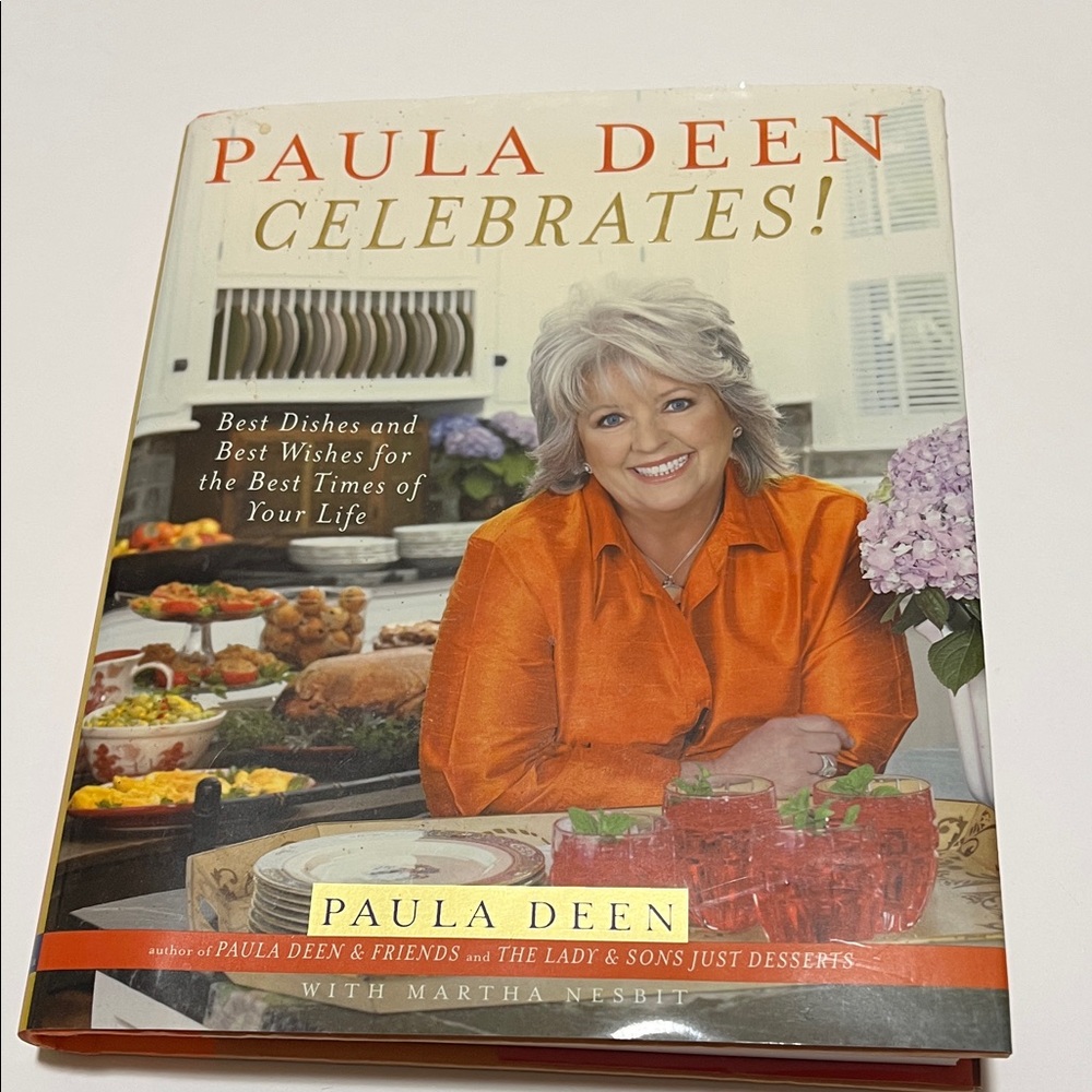 Paula Deen Celebrates! Cookbook - Orange Cover